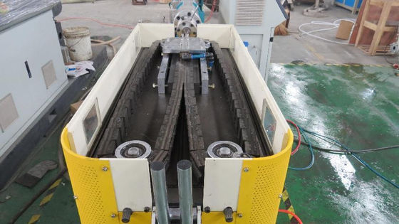 PE PP Tek Duvar Oluklu Boru için Elektrikli Boru Tel Boru Ekstrüzyon Hattı