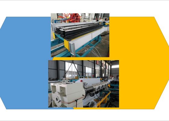 LDPE Paralel 18.5 Kw Tek Vidalı Ekstruder Ekstrüzyon Hattı Yapma Makinesi