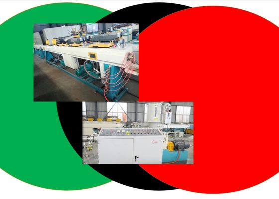 HDPE Çift Vidalı 750mm Plastik Boru Ekstrüzyon Hattı