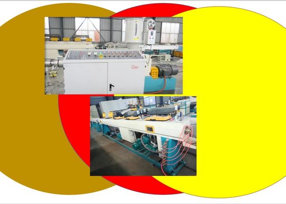 300kgh PVC 450mm Çift Boru Ekstrüzyon Hattı