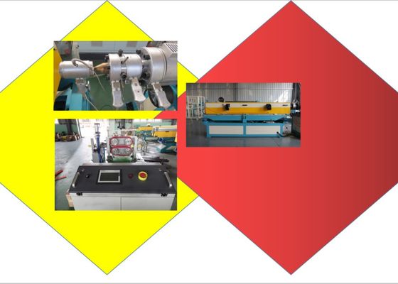 PVC 750mm Plastik Oluklu Boru Makinası