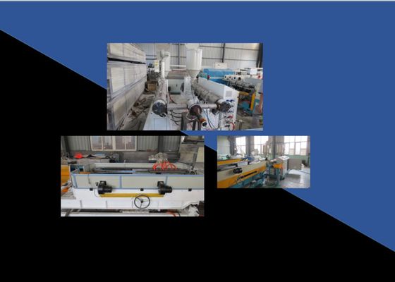 HDPE PP Tek Duvar Boru Ekstrüzyon Makine