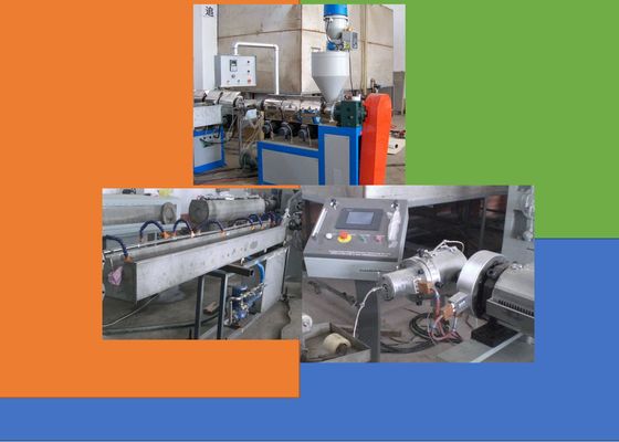 650kg/h Tek Çelik Tel Takviyeli Hortum/Esnek Boru Makinası Makinası
