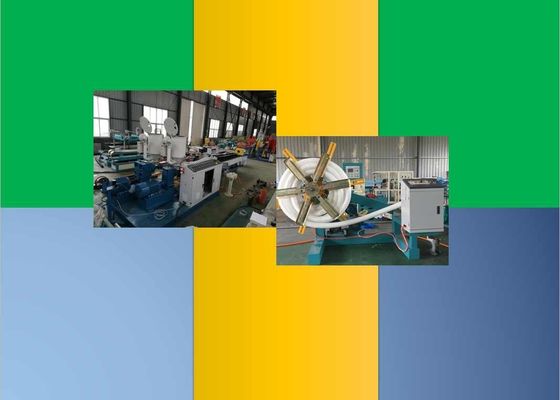 Sert Emiş Hortumu 160mm 30kg / h PVC Boru Yapma Makinesi