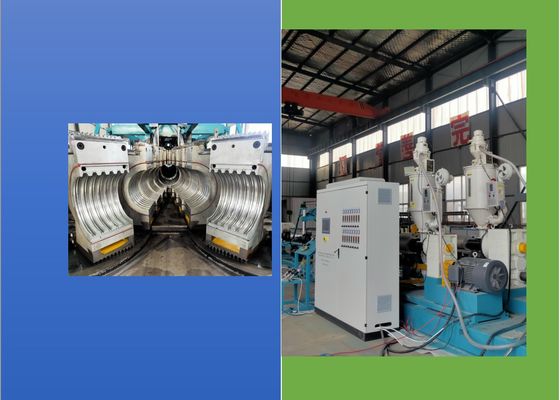 Çift Vidalı PLC 50kg / H Plastik Boru Üretim Hattı