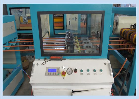 100kw 300kg / H Spiral Oluklu Boru Ekstrüzyon Hattı