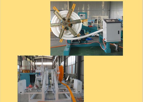 İntegral 100kw 12m / Min Oluklu Drenaj Borusu Ekstruder