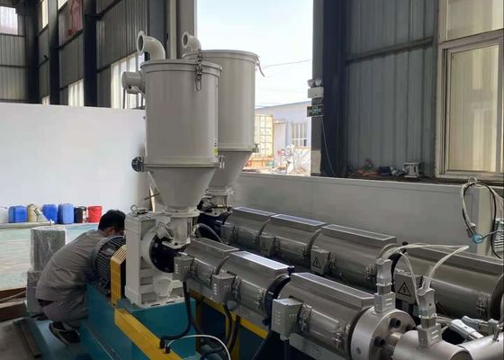 200mm HDPE PE Plastik Boru Üretim Hattı Yüksek Verimlilik
