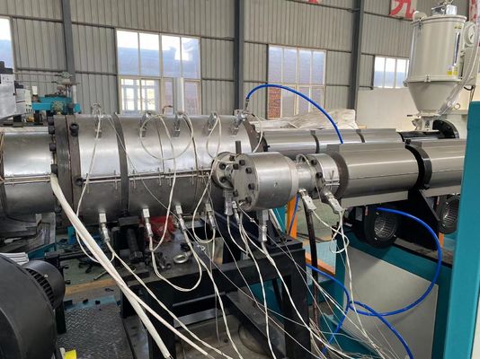 200mm - 400mm PE PP HDPE Çift Duvar Oluklu Boru Ekstrüzyon Hattı