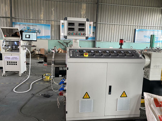 Yüksek Verimli HDPE / PE Plastik Boru Üretim Hattı Tüp Ekstrüzyon Makinesi