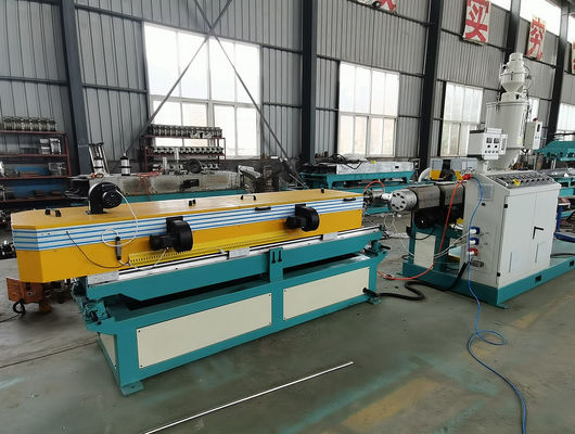 Plastik HDPE PPR PP PVC Elektrik Boru Borusu Tek Duvar Oluklu Boru Ekstrüzyon Hattı