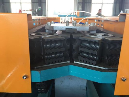 Polietilen Drenaj Oluklu Boru Ekstrüzyon Hattı Yüksek Hızlı 120 Rpm