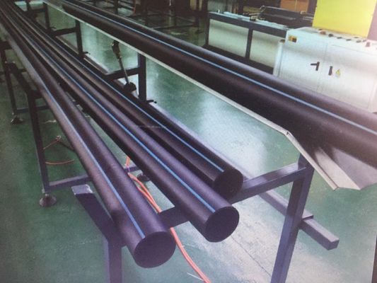 Pe Tek Duvar Oluklu Boru Ekstrüzyon Hattı Su ve Gaz Besleme Borusu Yapımı