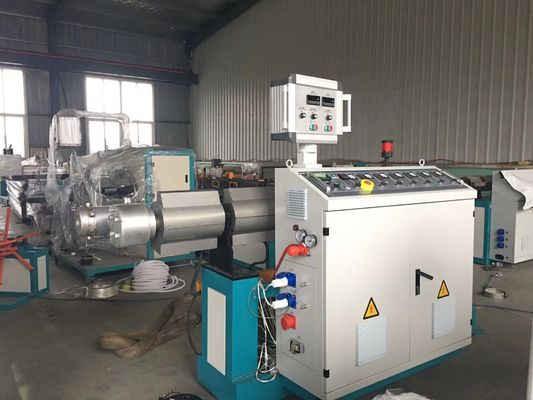 Tek Vidalı Plastik Oluklu Boru Makinası 60-80kg/H