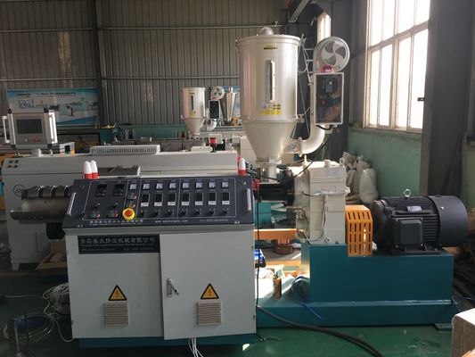 Siemens Motor 100kg/H Hdpe Boru Üretim Hattı Konik Çift Vidalı