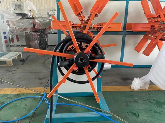 Pe Pp Pvc Pa Conduit Tek Duvar Oluklu Boru Ekstrüzyon Hattı Plc