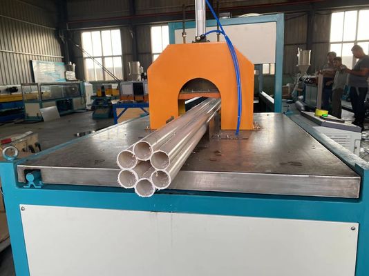 Dokunmatik Ekran Yedi Delikli Plastik Boru Ekstrüzyon Hattı Plc