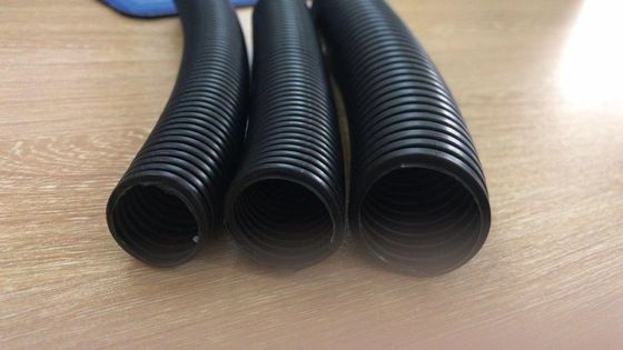 PE PP PVC Tek Duvar Oluklu Boru Ekstrüzyon Hattı Yüksek Hızlı