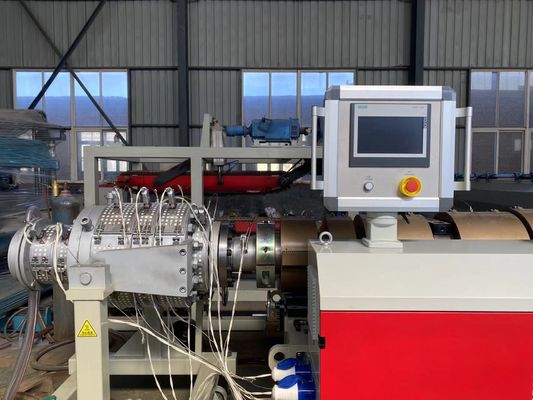Su Temini Borusu Güç Kaynağı için Drenaj PLC PVC Boru Ekstrüzyon Hattı