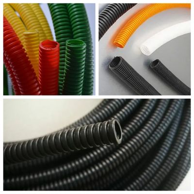 Tek veya Çift Duvar Oluklu Boru için PE PP PVC Sylphon Körük Üretim Hattı