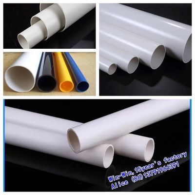 Elektrik Boru Teli için HDPE PE PPR UPVC CPVC PVC Oluklu Boru Üretim Hattı