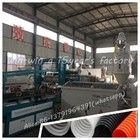 Plastik HDPE PE PP PVC Tek Duvar Oluklu Yumuşak Boru Ekstrüzyon Makinesi