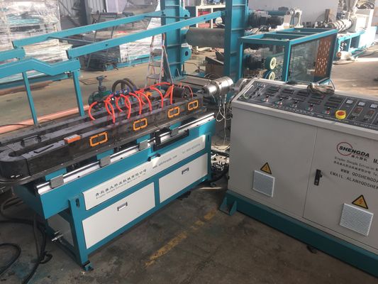 Su Temini Gaz Borusu için PE PPR PVC Oluklu Boru Ekstrüzyon Hattı