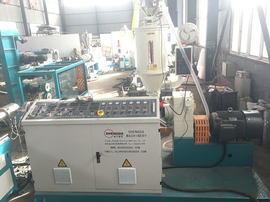 Su Temini Gaz Borusu için PE PPR PVC Oluklu Boru Ekstrüzyon Hattı