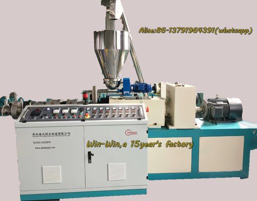 Çift Duvar Oluklu Boru İçin PVC PE Plastik Boru Ekstruder Yapma Makinesi