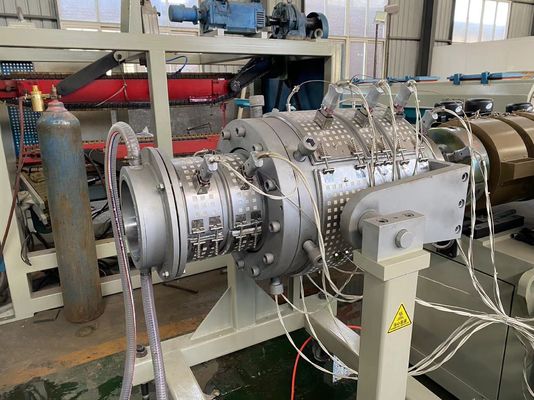 Otomatik Su Temini Drenaj PVC Boru Ekstrüzyon Hattı PLC Kontrolü