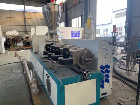 Su Temini Drenajı için Konik Çift Vidalı PVC Boru Ekstrüzyon Hattı