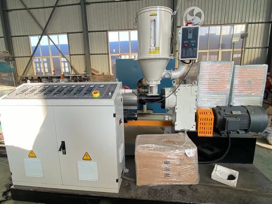 Tek Duvar Oluklu Elektrik Borusu Koruyucu Kılıf Boru Ekstrüzyon Hattı