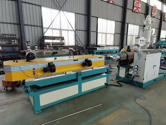 Elektrik Boru Kılıfı için PVC PE PP Tek Duvar Oluklu Boru Ekstrüzyon Hattı