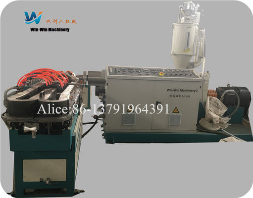 Yüksek Hızlı PE PVC HDPE Boru Yapma Makinesi Oluklu Boru Ekstrüzyon Üretim Hattı