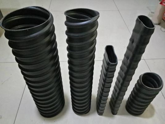 Köprü Öngerilmeli Nervürlü PE Oluklu Yassı / Bambu Boru Ekstrüzyon Makinesi