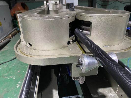 Tek Vidalı Plastik PE PP PVC Tek Cidarlı Oluklu Boru Ekstrüzyon Hattı PLC