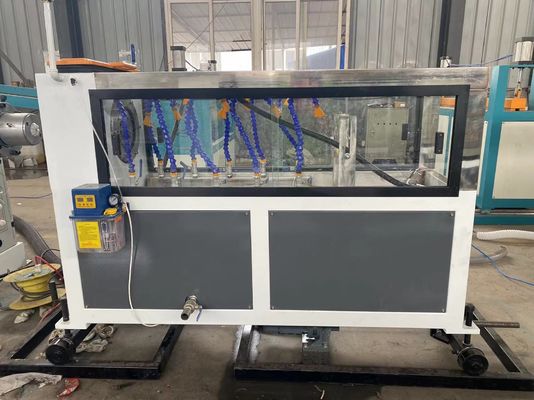 HDPE Karbon Spiral Boru Yapma Makinesi PE Oluklu Boru Boru Üretim Hattı