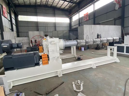 HDPE Çift Duvar Oluklu Boru Üretim Hattı Tüp Ekstruder Makinesi