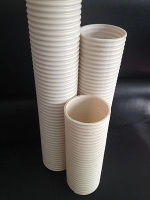PVC Çift Duvar Oluklu Boru Üretim Hattı Ekstruder Makinesi
