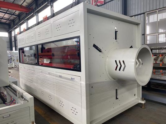160-500mm 3 Katmanlı PE Plastik Su Borusu Yapma Makinesi HDPE Boru Ekstrüzyon Hattı