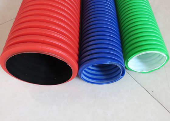Elektrik Boru 700kgh Oluklu Boru Ekstrüzyon Hattı