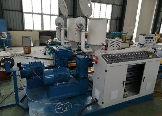 100kgh 63mm Tek Duvar Oluklu Boru Ekstrüzyon Hattı