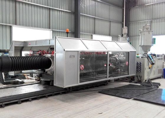 800mm Çift Duvar Oluklu Boru Ekstrüzyon Hattı