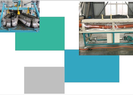 Dikey Titreşim Drenaj Borusu 40kg / H 159mm Esnek Boru Makinesi
