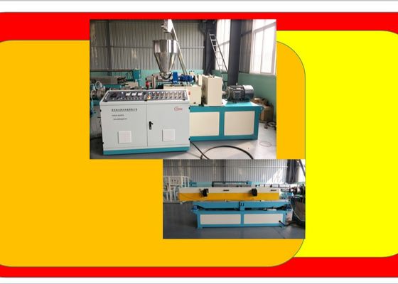 400mm UPVC Tek Vidalı Ekstruder Makinesi