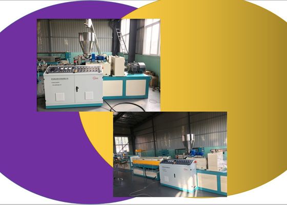 PVC Çift Vidalı 32mm Plastik Pelet Ekstruder