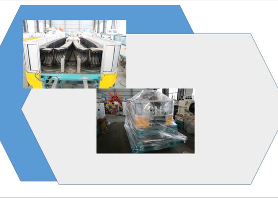 PE HDPE 650mm Tek Duvar Oluklu Boru Makinası