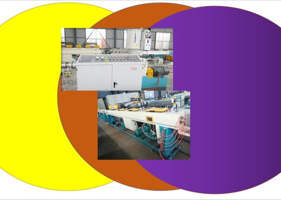 HDPE Çift Vidalı 750mm Plastik Boru Ekstrüzyon Hattı