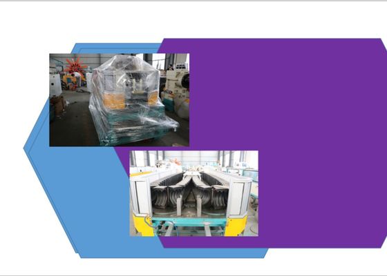 300kgh PVC 450mm Çift Boru Ekstrüzyon Hattı