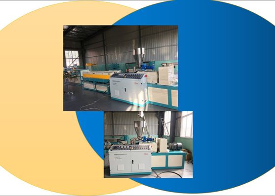 HDPE PVC 800mm İkiz Boru Ekstrüzyon Üretim Hattı